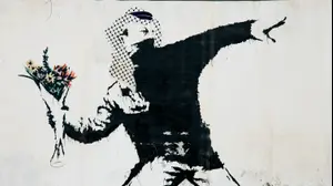 עיבוד של עבודה של בנקסי