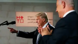 ביקור הנשיא טראמפ והגברת הראשונה מלניה טראמפ במוסד יד ושם, ירושלים, 23 מאי 2017