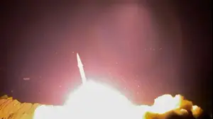 שיגור טיל זולפיקר ממערב איראן נגד מטרות דאעש במזרח סוריה, 18 ביוני 2017