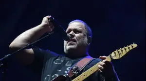 יהודה פוליקר במהלך עצרת הזיכרון לרצח יצחק רבין ז?ל 4 בנובמבר 2017