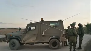 גבול רצועת עזה לאחר ירי מרגמות לעבר עמדת צה"ל, 30 בנובמבר 2017