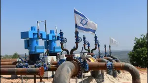 מתקן מים של מקורות בשלבי סיום בניה, ליד איזור תעשייה ברקן, 15 ביולי 2020