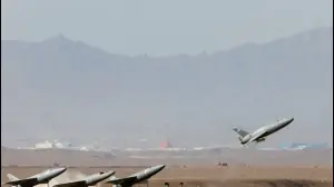 שיגור מל"ט במהלך תרגיל של צבא איראן במקום לא ידוע, 25 באוגוסט 2022