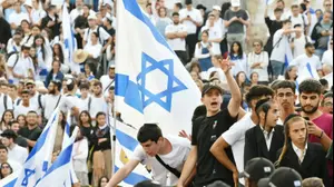 צעדת ירושלים , שער שכם יום ירושלים. 18 במאי 2023