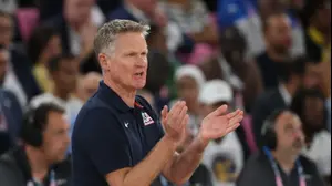 סטיב קר מאמן נבחרת ארצות הברית בכדורסל, פריז 2024