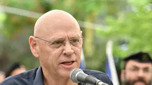 נועם תיבון, הלווית שייקה גביש, בית עלמין מורשה, 6 באוקטובר 2024