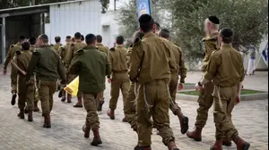 מחזור גיוס ראשון לחטיבה החרדית "החשמונאים" , תל השומר, 5 בינואר 2025