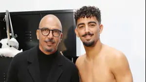חיים רביבו ובנו רוי רביבו המככב בקמפיין הלבשה תחתונה של FIX מאחורי הקלעים