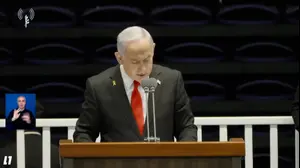 ראש הממשלה בנימין נתניהו בטקס סיום קורס קצינים קרביים מחזור 71 בהיכל “טוטו” בחולון