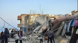 הרס ברחבי רצועת עזה בעקבות תקיפות חיל האוויר, 18 מרץ 2025