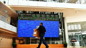 עליות בבורסה בתל אביב - מסכים ירוקים