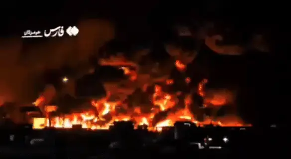 האש באיראן בוערת