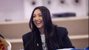 יובל רפאל, נציגת ישראל באירוויזיון 2025 נחתה בארץ, נתב"ג, 18 במאי 2025