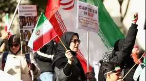 הפגנות נגד התקיפות באיראן במלבורן, אוסטרליה, 22 ביוני 2025