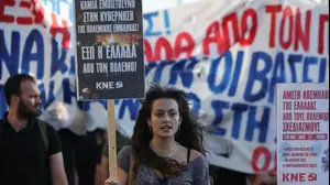 הפגנות נגד המלחמה באיראן, אתונה