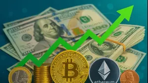 גרף עולה, מטבעות, קריפטו