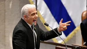 יאיר לפיד, פתיחת מושב הכנסת, 20 באוקטובר 2025