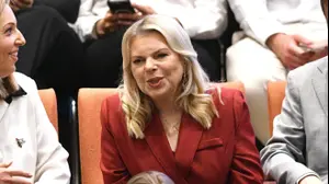 שרה נתניהו, פתיחת מושב הכנסת, 20 באוקטובר 2025