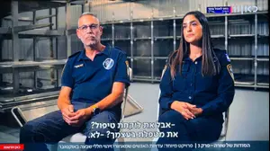 רב פקד רינת סבן ורב נגד קובי סקורי. מתוך "הסודות של שורה" כאן 11