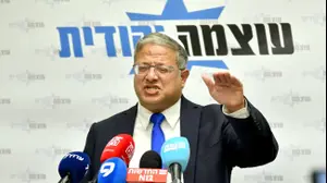 איתמר בן גביר, פתיחת מושב הכנסת, 20 באוקטובר 2025
