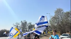 מסע הלוויה של החטוף החלל תמיר אדר, קיבוץ ניר עוז, 23 באוקטובר 2025