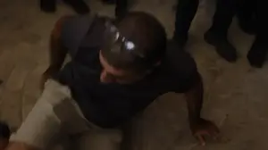 במהלך עצרת החרדים, הותקף כתב 13.