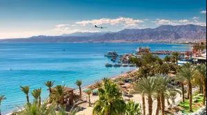 חוף ים באילת