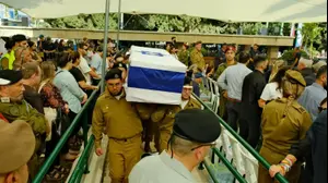 הלוויתו של סמ״ר עוז דניאל ז״ל