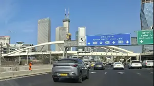 גשר יהודית. איילון. תל אביב.