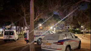 ניידות זק"א במקום מציאת הגופה