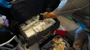 פשיטה על מעבדת סמים