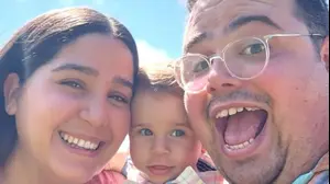 אוראל צברי, סיון תם ובנם אדם