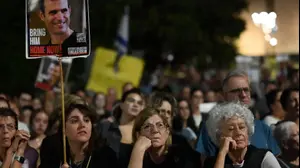 עצרת בכיכר החטופים. 22 בנובמבר 2025