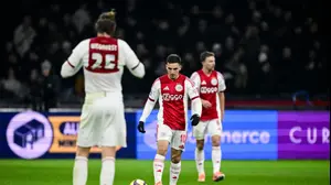 אוסקר גלוך מתוסכל אחרי שער שספגה אייאקס