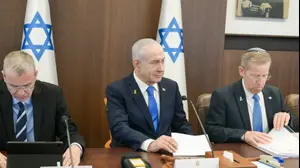 ראש הממשלה בנימין נתניהו בישיבת הממשלה, 23 בנובמבר 2025