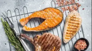 בשר עוף ודגים