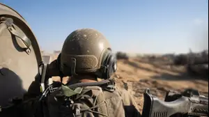 פעילות כוחות צוות הקרב של חטיבת הנח"ל במרחב הקו הצהוב ברפיח