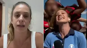 העיתונאית הברזילאית דודה דלפונטה הותקפה בשידור חי