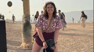 שלוה נוסי והכלב טוני במידברן