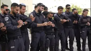 שוטרים משתתפים ב"אתגר של רני"