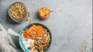 יוגורט עם פירות