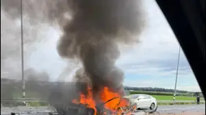 פיצוץ רכב בצומת נהלל