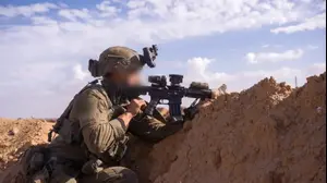 פעילות כוחות צוות הקרב של חטיבת גולני במרחב הקו הצהוב במזרח רפיח