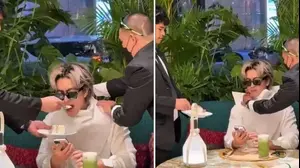 התיעוד שעורר סערה ברשת: מאבטחים "מאכילים" את ג'יי מא