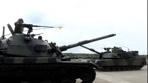 צבא טייוואן חונך גדוד ראשון של טנקי אברמס,31 באוקטובר 2025