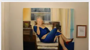 ציורו של ביל קלינטון בשמלה, בביתו של ג'פרי אפשטיין, מהתיעודים שנחשפים. 20 בדצמבר 2025