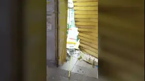 הסופרמרקט בבאר שבע לאחר הפריצה