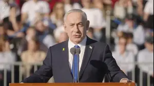 ראש הממשלה בנימין נתניהו בטקס ״מסדר כנפיים״ 191, 24 בדצמבר 2025