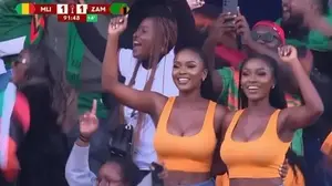 תמונת AI של אוהדות נבחרת זמביה