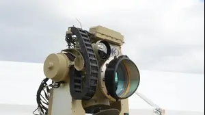 מסירת מערכת הלייזר הראשונה אור איתן לצה"ל בידי רפאל